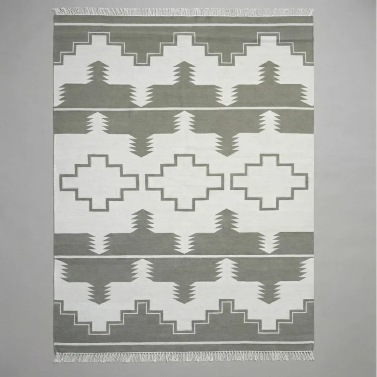 Langford Soumak Rug, front view