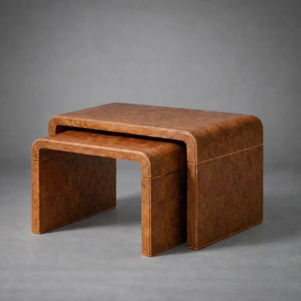 Montford Burl Nesting End Tables
