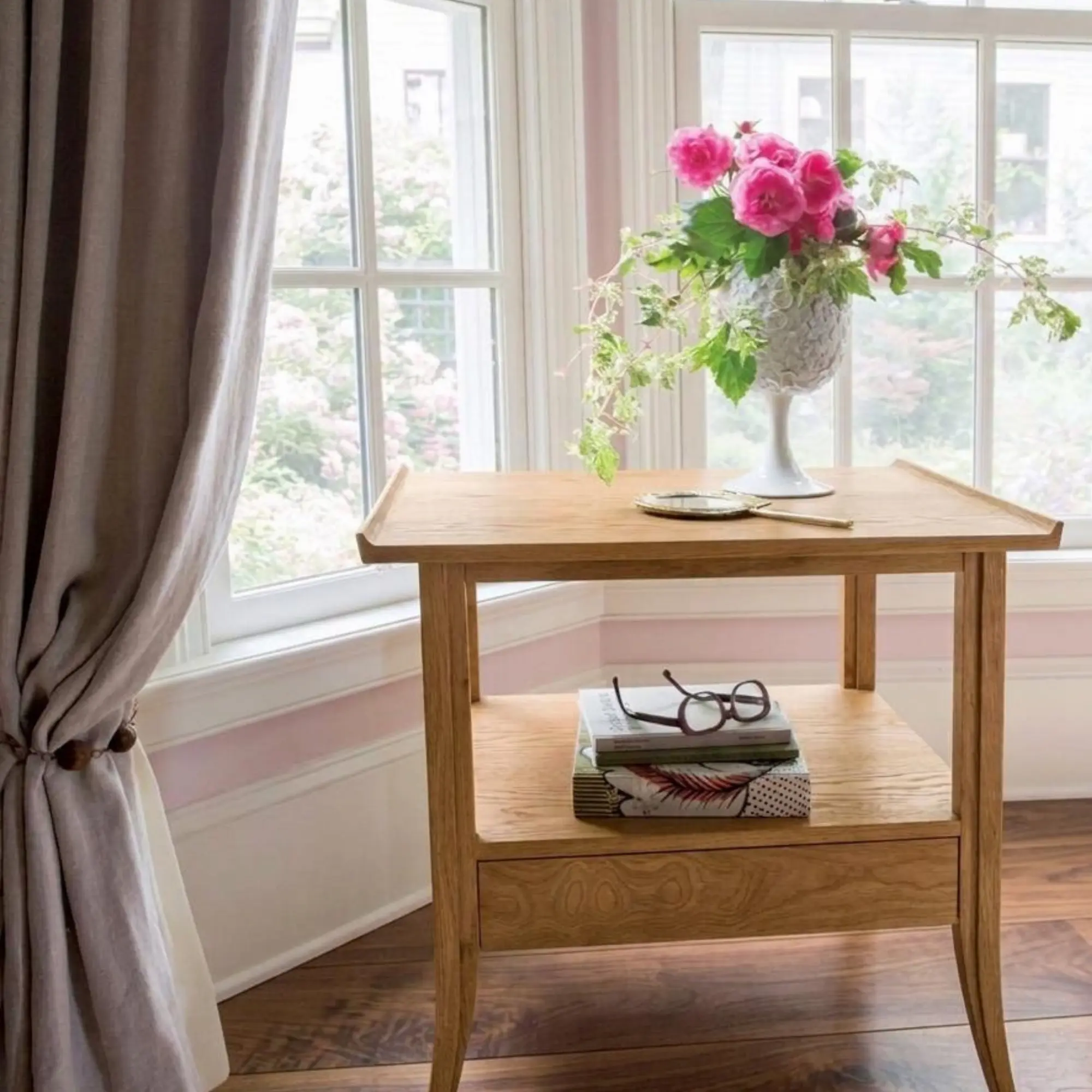 Bespoke entry hall by Reeva Sethi Home in Saratoga