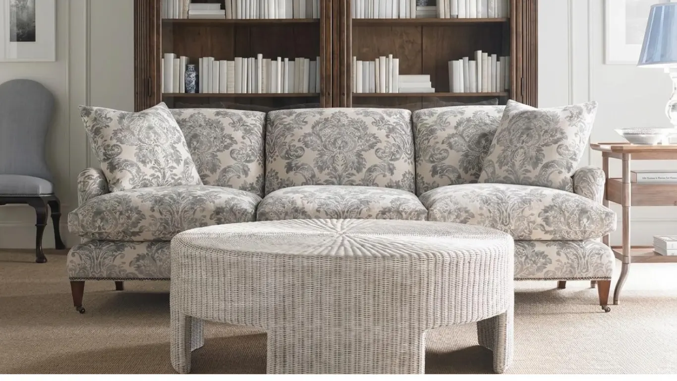 Luxury living room interior design in Los Gatos by Reeva Sethi Home