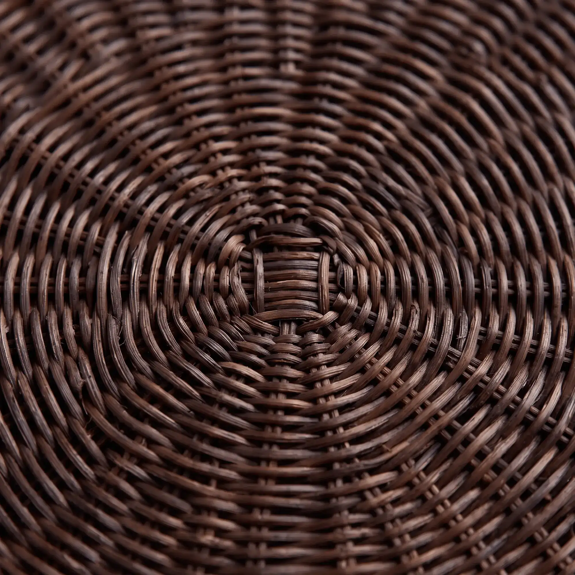 Montecito Round Rattan Placemat 4 Montecito Round Rattan Placemat - Image 4