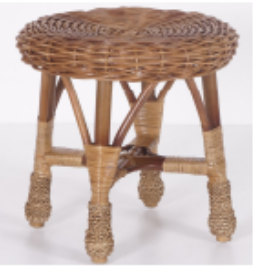 Hawthorne Woven Stool