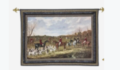 THE SUFFOLK MEET TAPESTRY WALL HANGING