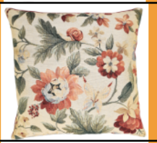 GARDEN FLOWERS CUSHION