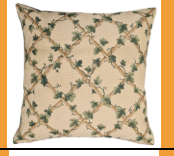 IVY TRELLIS CUSHION 1 IVY TRELLIS CUSHION