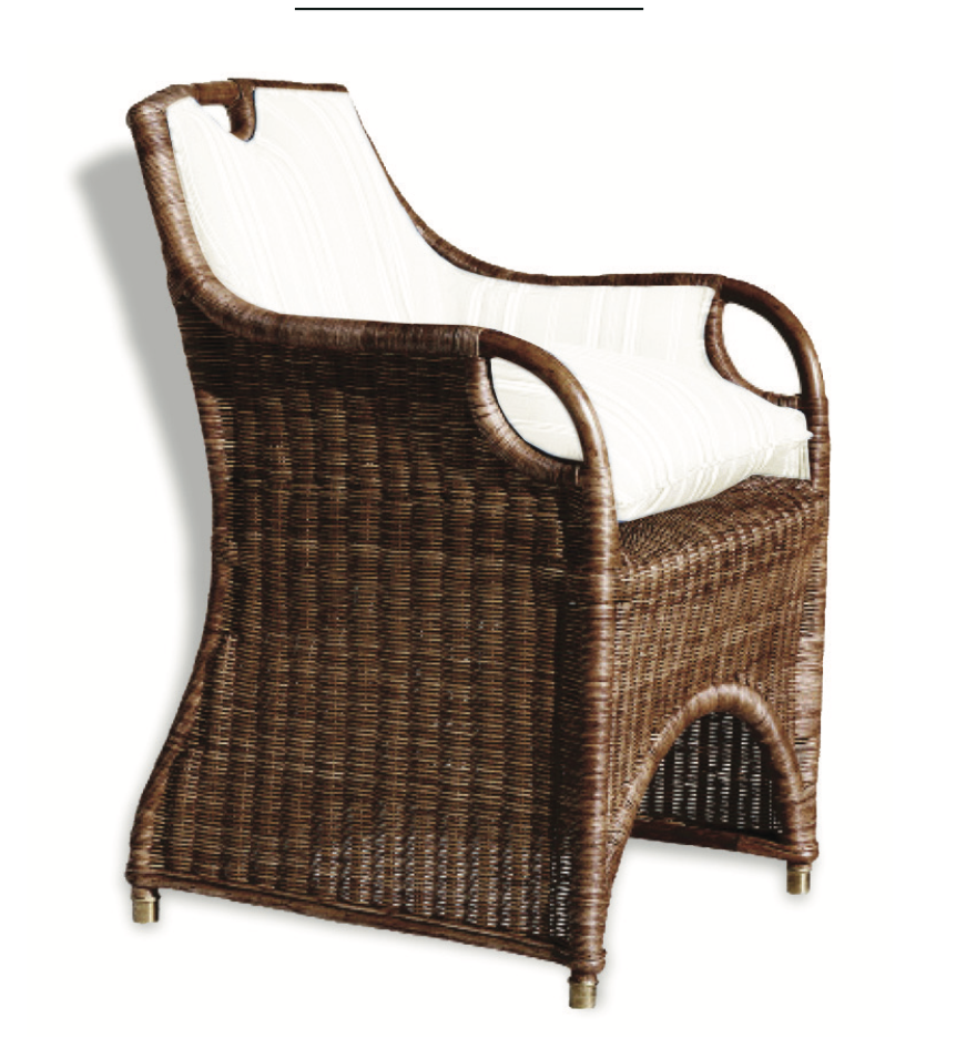 KENYA WICKER DINING CHAIR 1 KENYA WICKER DINING CHAIR