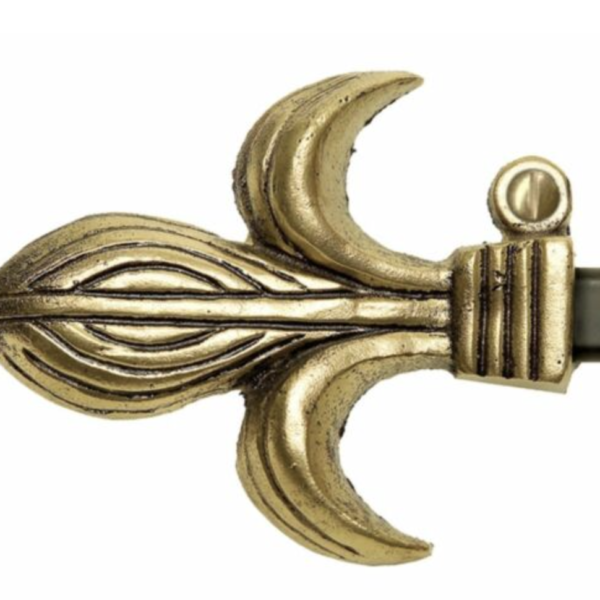 Fleur de Lys' Tapestry Hanging Rod R.2 (60 - 100 cm) Size: 60 - 100 cm (2'0 - 3'3) - Size 2