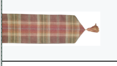 TR1004 Dundee 100% Wool Table Runner 59"x10"