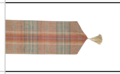 TR1003 Oban 100% Wool Table Runner 62"x12"