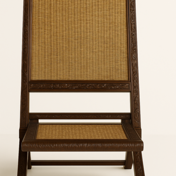 Maharaja Hand-Carved Folding Chair