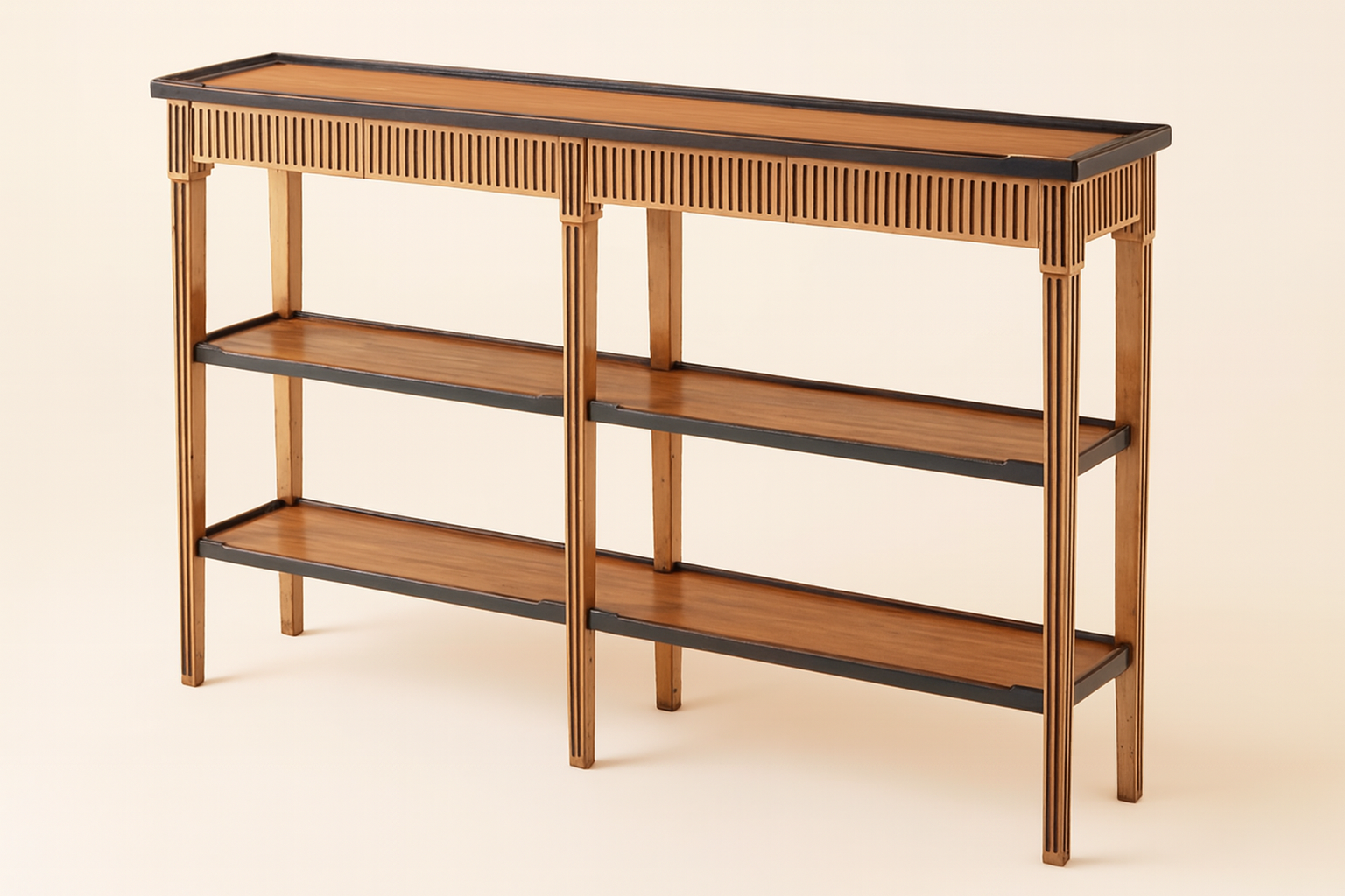 French Provincial Console Table 1 French Provincial Console Table
