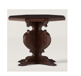 Gothic Revival Walnut Accent Table 1 Gothic Revival Walnut Accent Table