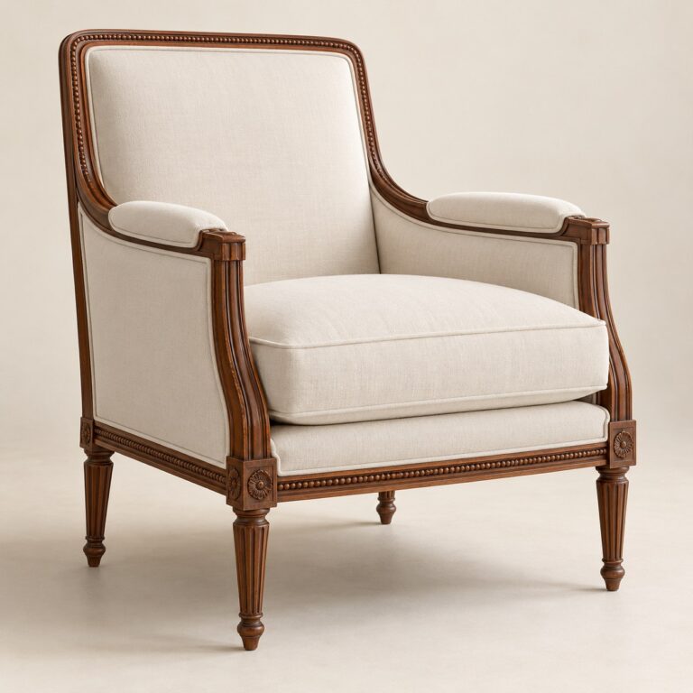 Chiswick Upholstered Bergère by Reeva Sethi Home