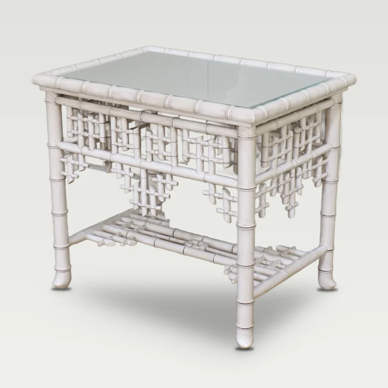 Pavilion Faux Bamboo Side Table